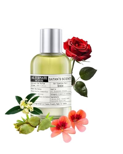 Image of Alternate Scents SATAN SCENT 100ml Long Lasting Perfume For Men& Women |Strong&Long Lasting with 30% Oil Concentration|Dark Smoky Spicy Oriental|Fragrance From France |Made In India|