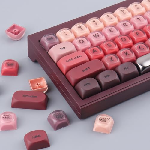 Keycaps PBT Crystal Jelly HOA para transformar la estética de tu setup gamer 6