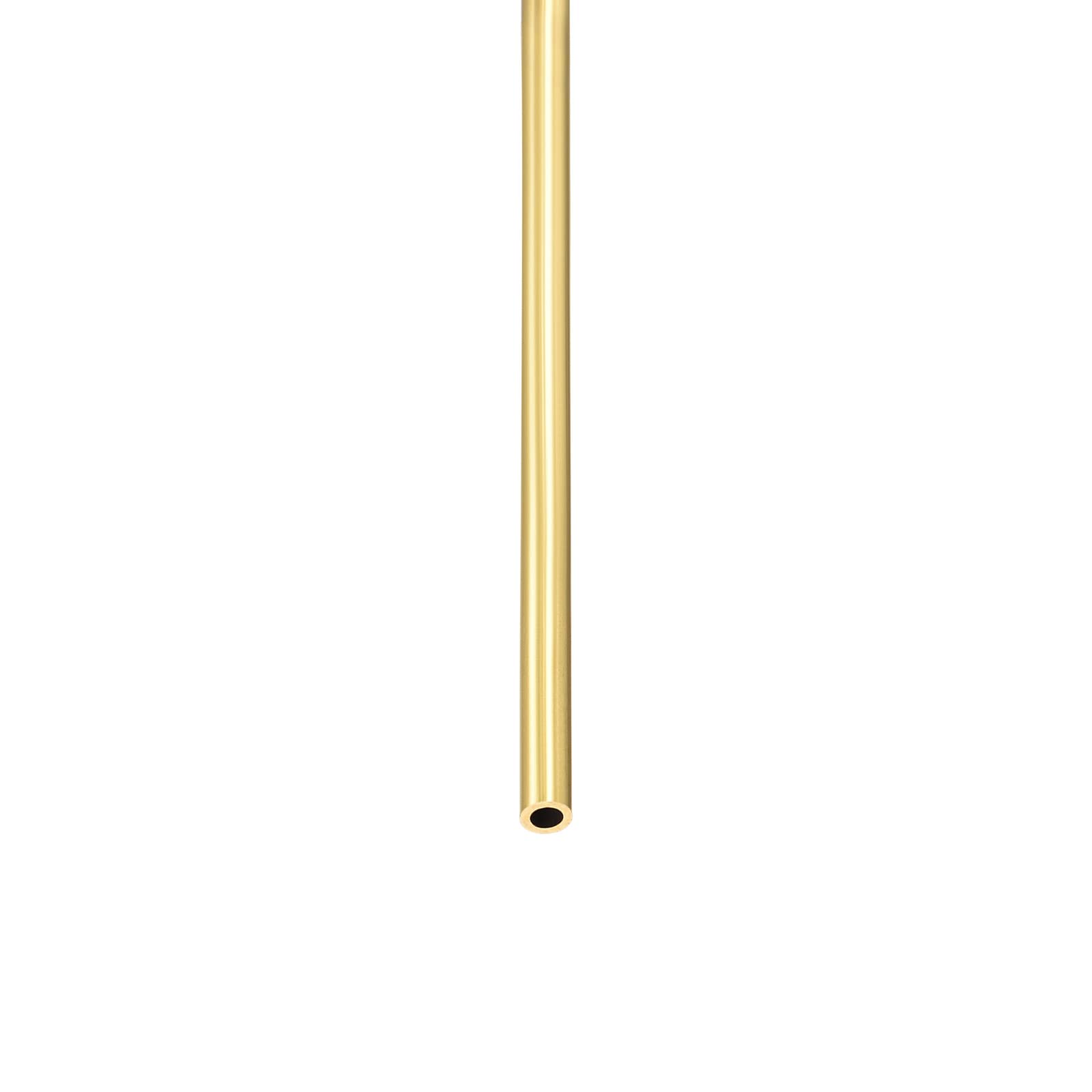 DTGN 3 mm x 0,5 mm x 300 mm (śr. x ściana gł. x dł.), mosiężna rura, 1 opakowanie, dobra do maszyn, sprzętu, majsterkowania, dekoracyjnej ramy, okrągłe, metalowe węże