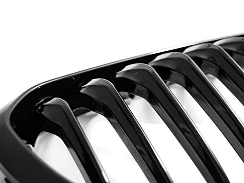 Grille avant centrale sport VR-161 de rechange pour BMW Série 1 F20 F21 Lci 2015 2016 2017 2018 Noir brillant