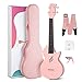 Enya Concert Ukulele Nova U 23’’ Carbon Fiber Travel Ukulele with Beginner Kit & enya Magnetic Strap & Enya Smart Automatic Guitar Tuner