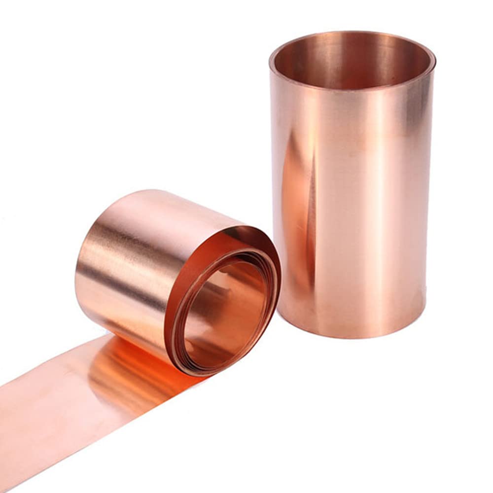 99,99% hochreine, ultradünne leitfähige elektrolytische Kupferfolie – ideal for wissenschaftliche Forschung und Experimente(0.02mmx200mmx1M)