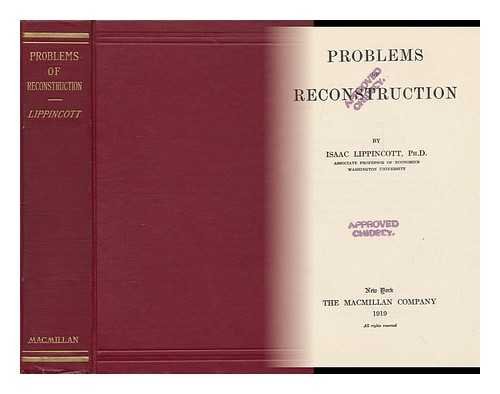 Problems of Reconstruction B001QB2EL0 Book Cover