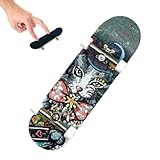 Ahornfinger Skateboard | Mini Skateboard Toy Deck Truck 3.74x1x0.63inch | Coole Fingerbretter...