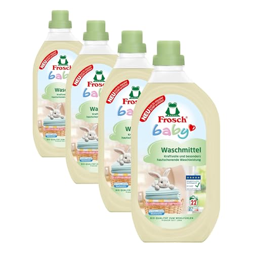 Frosch Baby Waschmittel 1,5 L (Packung mit 4)