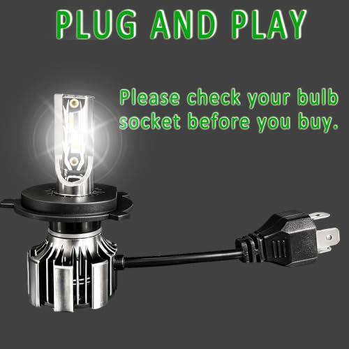 YONQIFON LED light Bulbs for Ya maha Viking Wolverine 700 Bulb,2 Pack by YONQIFON - Used condition - Image 7