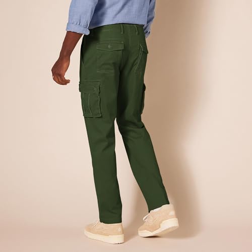Image of Amazon Essentials Men's Straight-Fit Breathable Stretch Cargo Pants (Available in Big & Tall)