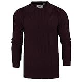 Farbiger Pullover mit Rundhalsausschnitt
