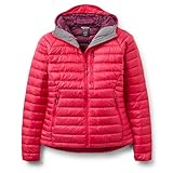 Rab Chaqueta Alpine Microlight para mujer, abrigo con capucha y aislamiento para senderismo, escalada y esquí, Sandía, M