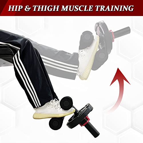 Tib Bar Tibialis Trainer Anterior Exercise Equipment Tibia Dorsi Calf Machine For Strength Training Calves Shins And Ripping Lower Leg Muscle Fits 2" Olympic Plates Home Gym Knees Over Toes Training #TOP4