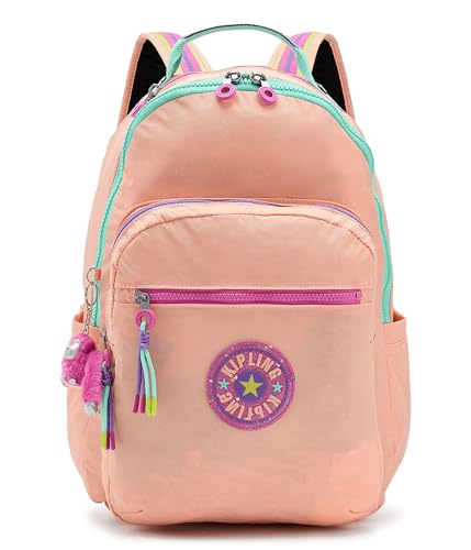 Kipling Women's Seoul Fc 15" Laptop Backpack, Durable, Roomy with Padded Shoulder Straps, Built-In Protective Sleeve