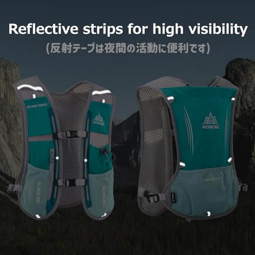 image for Azarxis Hydration Running Vest Backpack Pack 5L for Women and Men Jogg