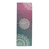 3. Más larga y más ancha que la toalla de yoga normal, ideal para casi cualquier esterilla estándar. Agregue una capa protectora entre usted y la esterilla / suelo, proteja la piel de la suciedad.