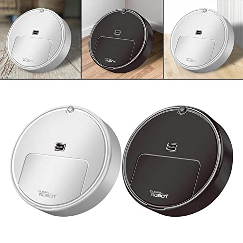 Image of Household Robot Automatic Vacuum Cleaner Floor Sweeping for Corner White