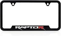 Vista 6 de Ford Raptor - Marco metálico para matrícula (negro D)