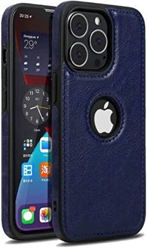 MOBILOVE PU Leather Flexible Soft with Logo View Back Case Cover for | iPhone 12 Pro Max (Blue) (B09N2LJC1Q) Amazon Price History, Amazon Price Tracker