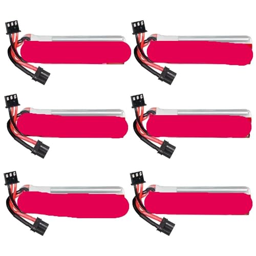 Batterie 550MAH 2S contre le manque d'autonomie - Pack de 6 batteries LiPo 7.6V 90C XT30 C3