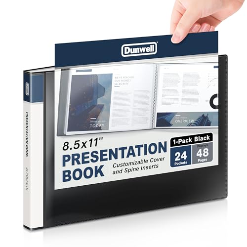 24-Pocket Horizontal Binder
