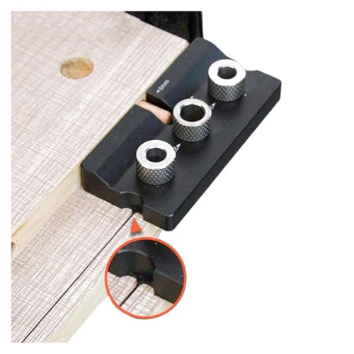 Kit de gabarit chevilles 3 en 1 pour perçage de meuble en bois - 5