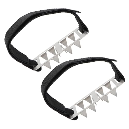 [FOMIYES] 1 �y�A �X�e�����X�X�� �X�m�[�N���[�g �X�p�C�N�N�����|�� ice crampons snow shoes ����~�ߌC�J�o�[ �X�e�����X���A�C�[�� �̃i�C�����E�F�r���O