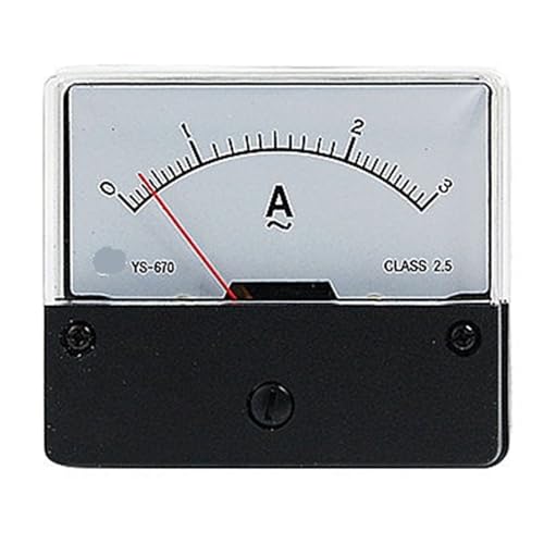 Ampèremètre analogique AC 0-3A YS-670 pour éviter les surcharges