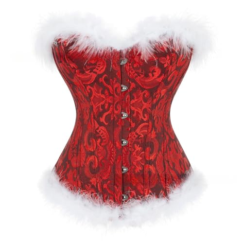 Costume de Mme Père Noël pour soirée déguisée et jeu de rôle