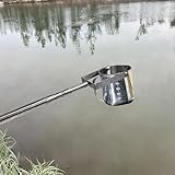 Telescopic Water Sampler, Stainless Steel Telescopic Rod Water Qualityd Sampler 500ml /1000ml Vertical Swing Sampler for Environmental Monitoring and Qualityd Testing(500ml,3.8-13.1ft/1.17-4m)