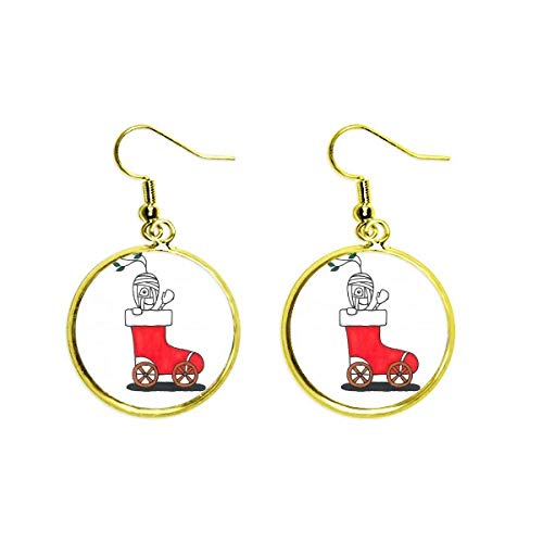 Pendientes de flores Horus para deslumbrar en tus cenas de gala navideñas