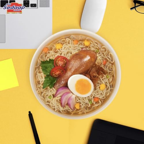 Image of Chicken Onion Flavor Instant Noodles (Pack of 5) - Mi Sedaap Chicken Onion Soup, Halal Certified