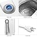 Giantex Full-Automatic Washing Machine Portable Compact 1.34 Cu.ft Laundry Washer Spin with Drain Pump, 10 programs 8 Water Level Selections with LED Display 12 Lbs Capacity