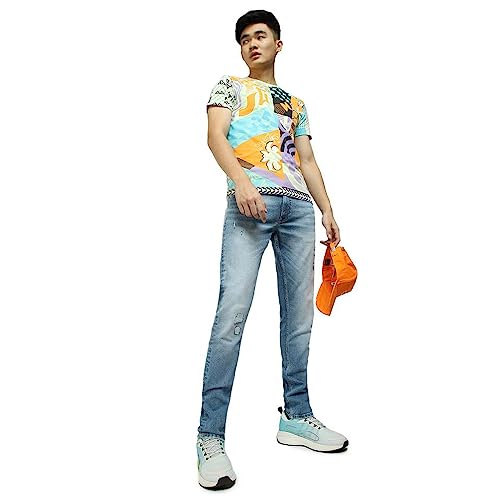 Image of Jack & Jones Men's Slim Fit Jeans | Low Rise | Jeans for Men