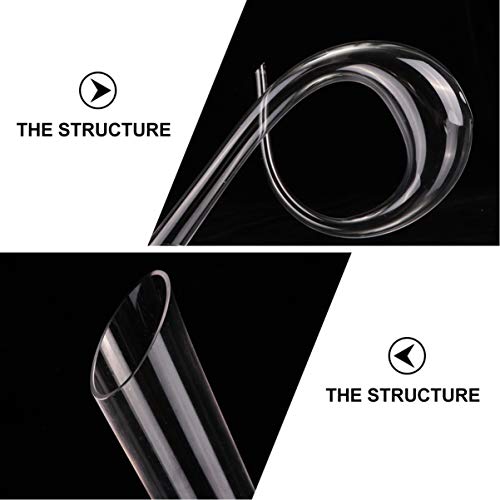 Angoily Garrafa de Decantador de Vinho de 1Pcs Vidro Arejador de Decantador de Vinho Criativo para V