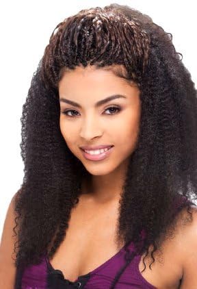 Janet Collection Indian Remy Bulk 100% Indian Remy Human Hair Indi Remy Afro Jerry Bulk 18"