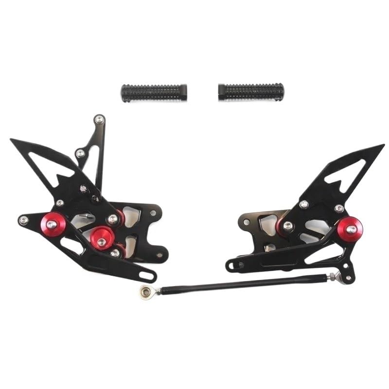 Pédales cadre moto réglables GSXR 1000 K7 K8 pour vos sorties sur circuit