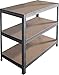 Produktbild shelfplaza® PROFI Schwerlastregal 90x100x60cm verzinkt/Metallregal 3 Böden mit je 200kg Tragkraft als Kellerregal, Garagenregal, Werkstattregal & Regal Lagerregal/Steckregal Metall Regale
