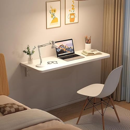 Table pliante murale pour étude et chambre gain de place