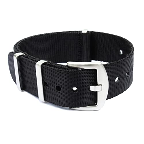 Image of WAMD Seat Belt NATO Watch Straps /Bands - 18mm,20mm,22mm and 24mm Nylon Watch Straps for Watches - Multicolour Options