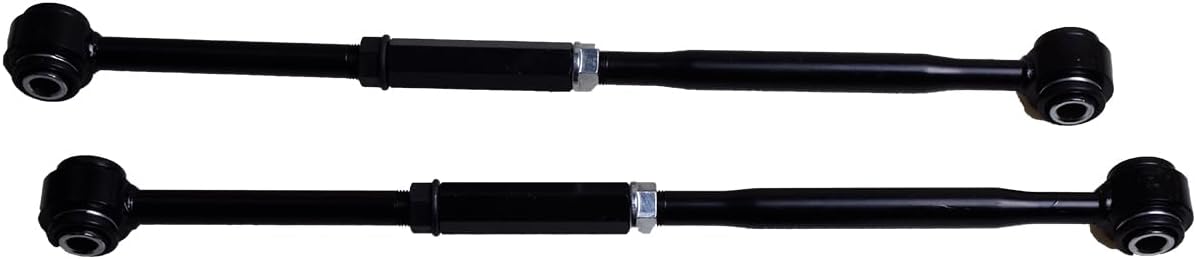 4Pcs Adjustable Suspension Kit Rear Control Arm Lateral Link Compatible with Toyota Camry Avalon Solara 1996-2004 Replace 48730AA020, 48740AA020 K641859, K641851