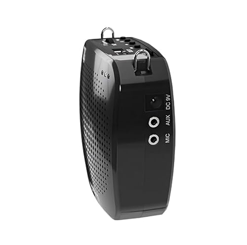 THOTEM Amplificador Profissional Portátil de Voz T4, 15W com Bluetooth 5.0 e Microfone com Fio - Pre