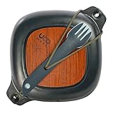 UCO 5-Piece Lunch Kit with Bowl, Plate, and 4-in-1 Spork Utensil Set, Stone Blue