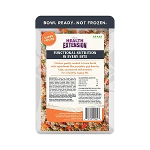 Well being Extension Gently Cooked Pouches for Canines (Rooster and Pumpkin, 9oz Pouch 5 Pack) Well being Extension Gently Cooked Pouches for Canines (Rooster and Pumpkin, 9oz Pouch 5 Pack)