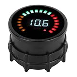 【DISEÑO ÚNICO】 Este medidor de impulso turbo con pantalla de humo en el día equipado, también tiene aguja iluminada roja y pantalla LED clara y brillante durante la noche, rendimiento estable y confiable que se ve fácilmente en todos los ángulos durante condiciones de iluminación o en la oscuridad.