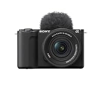 Sony Alpha ZV-E10 II Spiegellose APS-C Videokamera mit 16-50 mm f/3.5-5.6 (4K60p Video, 4:2:2 10Bit-Aufnahme, 26 MP, Digitale Stabilisierung, Echtzeit Auto-Augenfokus)