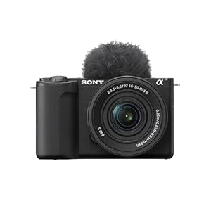 Sony Alpha ZV-E10 II, Cámara de vídeo APS-C mirrorless, con objetivo Kit Power Zoom 16-50 mmf/3.5-5.6 (vídeo 4K60p, grabación en 4:2:2 de 10 bits, 26 MP, estabilización digital, Eye AF en tiempo real)