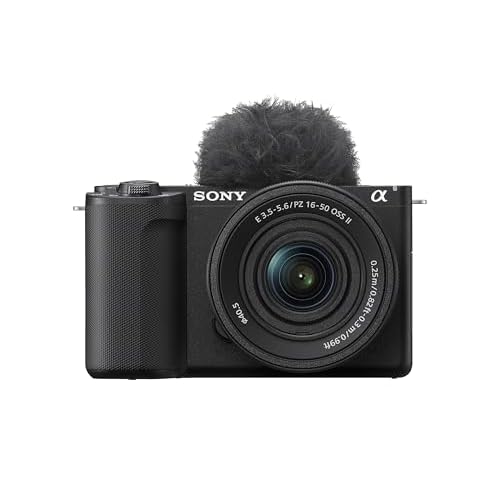 Sony ZV-E10M2 Mirrorless Vlogging Camera wtih 16-50mm Lens (26MP APS-C Sensor, 4K 60p Video, Flip Screen, Real-Time Eye AF, USB-C Streaming - Ideal for Content Creators & YouTubers)