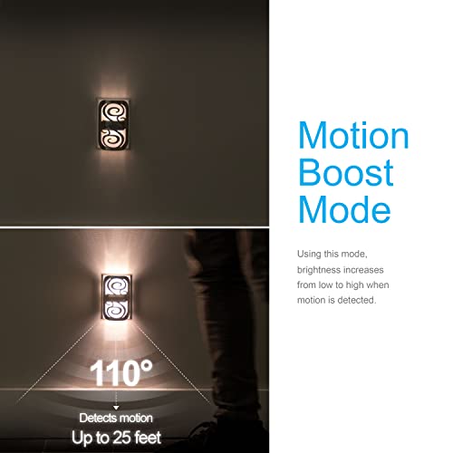 Ge 58559 Led Motion Sensor Night Light, Motion-Boost,Plug-In, Dusk-To-Dawn, Energy Efficient, Ul-Certified, Ideal Nightlight For Bedroom, Bathroom,Kitchen thumb #4