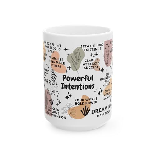 Powerful Intentions Manifestation Coffee Mug