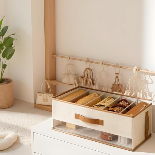 Support de sac de transport pliable pour dressing et placard - 4