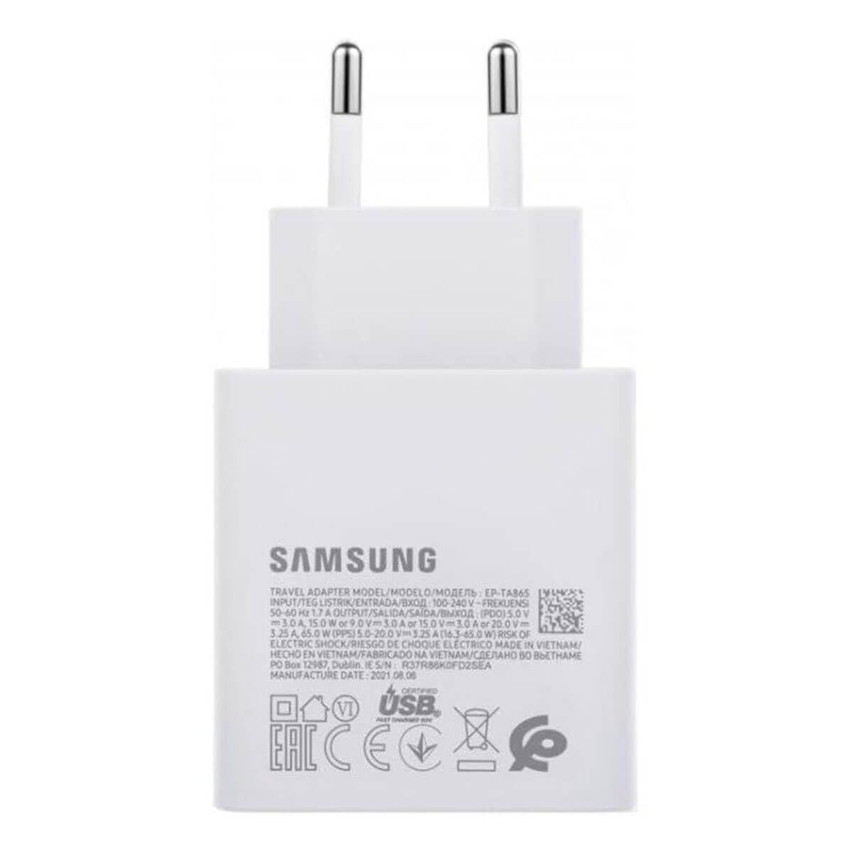 Samsung Travel Charger 65W TA865W White
