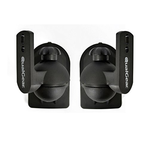 Qualgear Universal Speaker Wall Mount For Speakers Up To 3.5Kg/7.7Lbs, Black (Qg-Sb-002-Blk) #TOP25